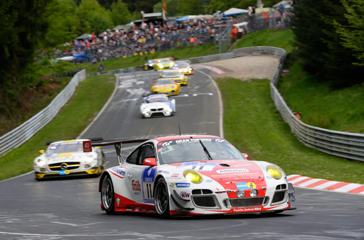 Porsche at the 2013 Nurburgring 24 hour race