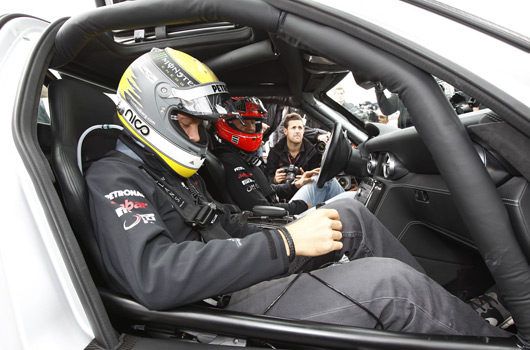 Silver Arrows at the Nurburgring Nordschleife