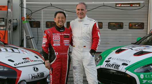 VLN race Aston Martin & Toyota swap